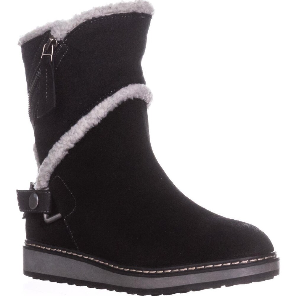white mountain mid calf boots