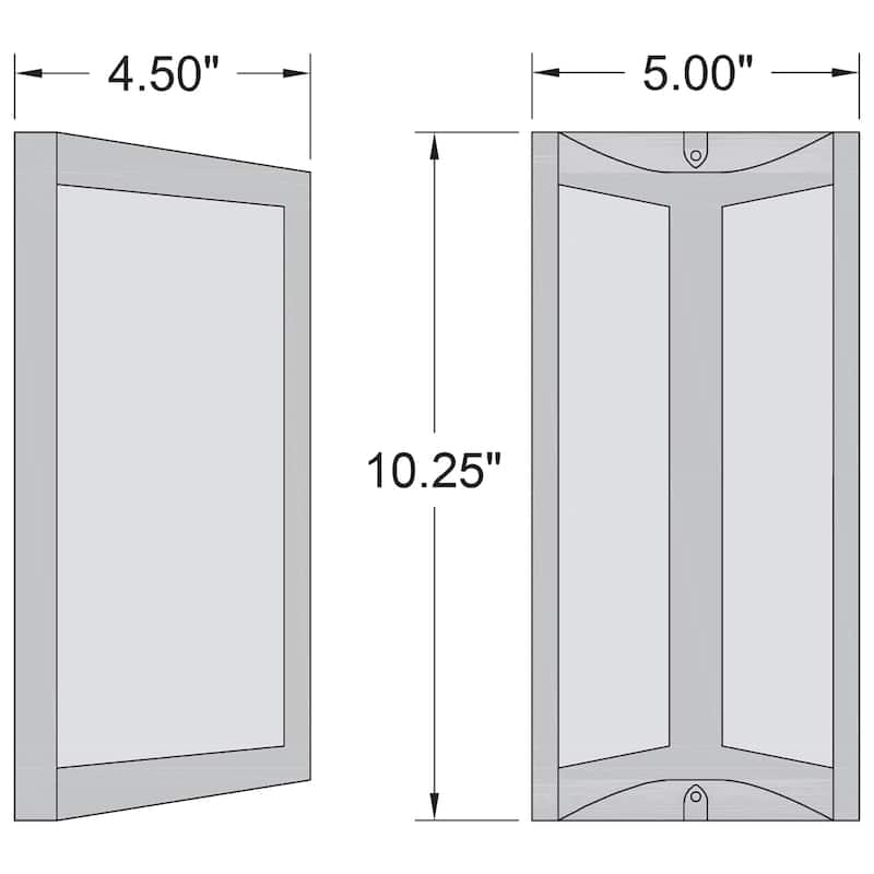 Access Lighting Margate Outdoor LED Wall Sconce - Satin Finish