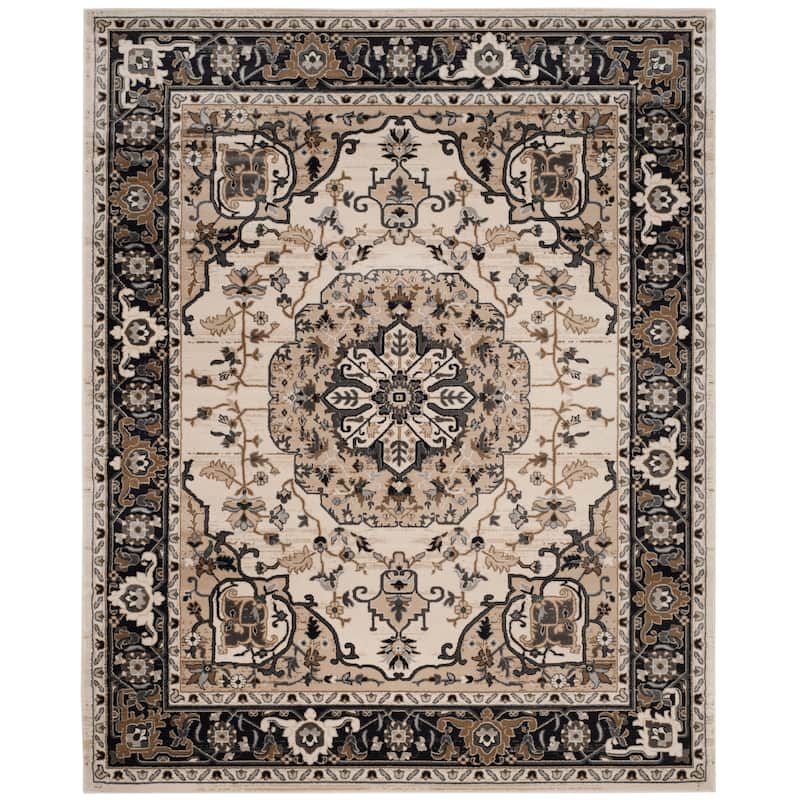 SAFAVIEH Lyndhurst Armida Traditional Oriental Rug - 9' x 12' - Cream/Navy