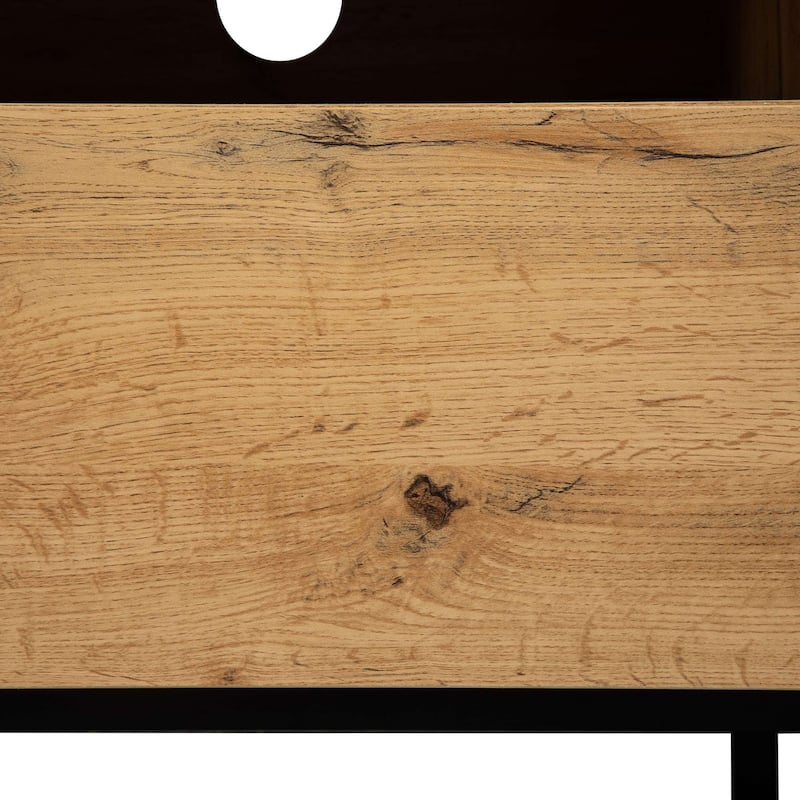 Modern Farmhouse Style Media Console, Living Room TV Stand