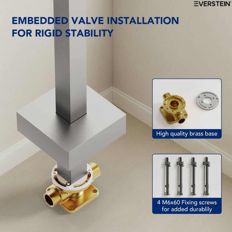 Single-Handle Claw Foot Freestanding Tub Faucet With Hand Shower