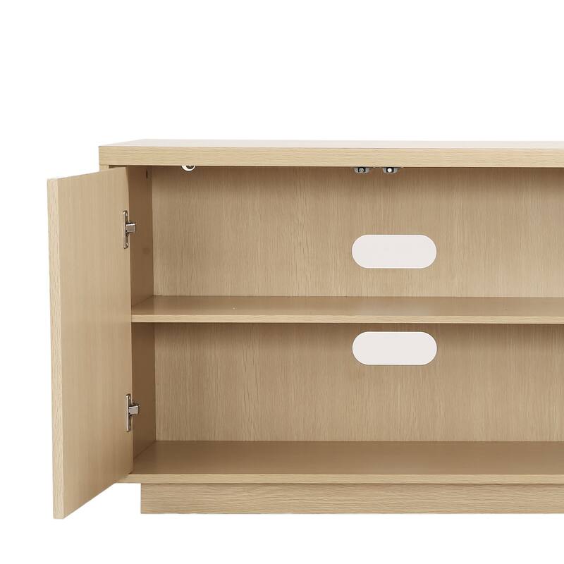 Modern Buffet Cabinet Sideboard with 4-Doors