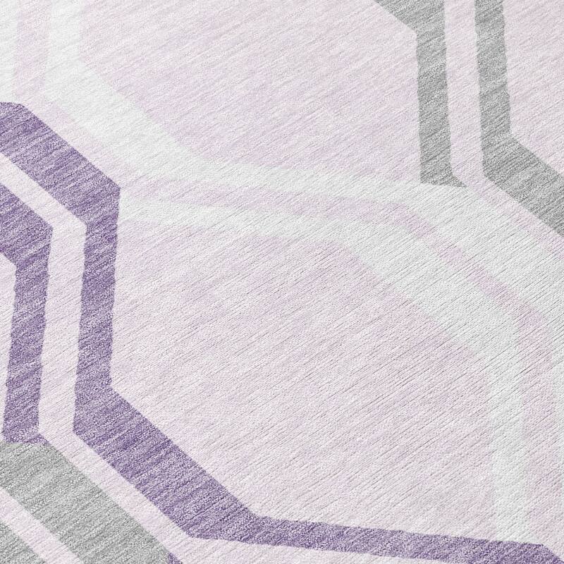 Machine Washable Indoor/ Outdoor Contemporary Dimensions Chantille Rug