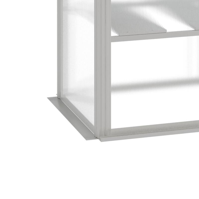 Walk-in Greenhouse 3-Tier Shelves Green House