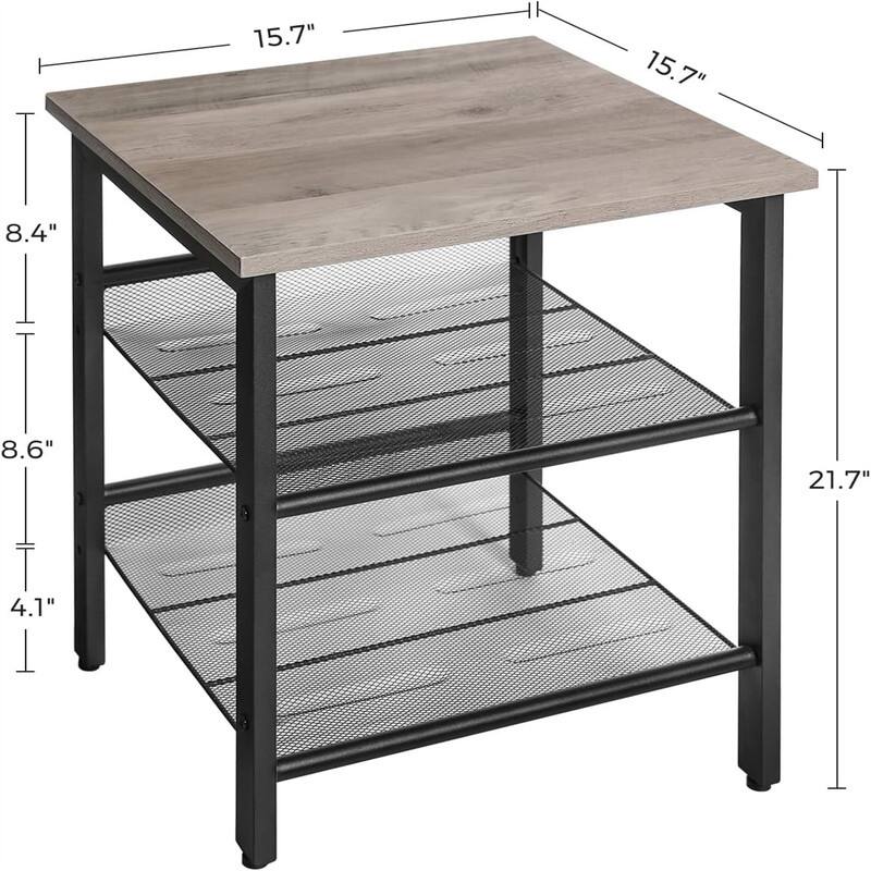 Nightstand Set of 2 Side Tables