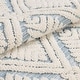 preview thumbnail 24 of 23, Superior Ceton Geometric Washable Bath Rug, Set of 2