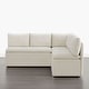preview thumbnail 51 of 58, Spruce & Spring Modern 74" L-Shaped Dining Bench with Storage, Corner Breakfast Nook Banquette Bench
