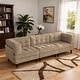 preview thumbnail 19 of 146, Madison Oversized Upholstered Corduroy Modular Sectional Sofa