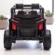 preview thumbnail 14 of 26, 24V Kids Ride-On Car with Electric UTV Remote Control, 400W Motor, 4WD, Music, USB, lights & Shock Absorbers - Electric Vehicle