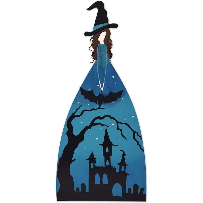 Blue Witch Porch Sitter 23"