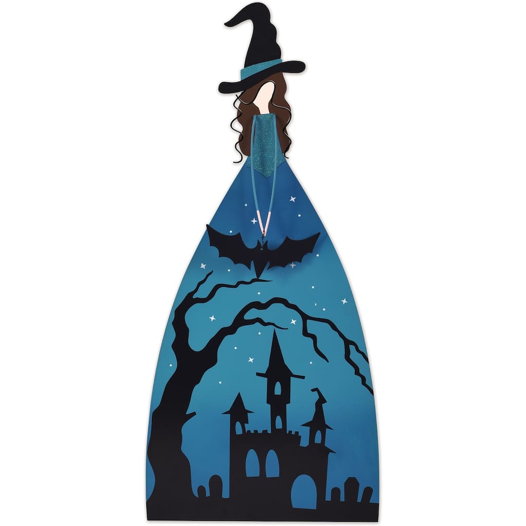 Blue Witch Porch Sitter 23"