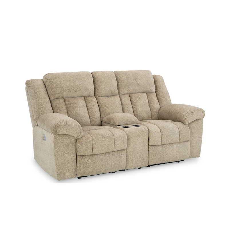 Signature Design by Ashley Tip-Off Power Reclining Loveseat - 80"W x 42"D x 45"H