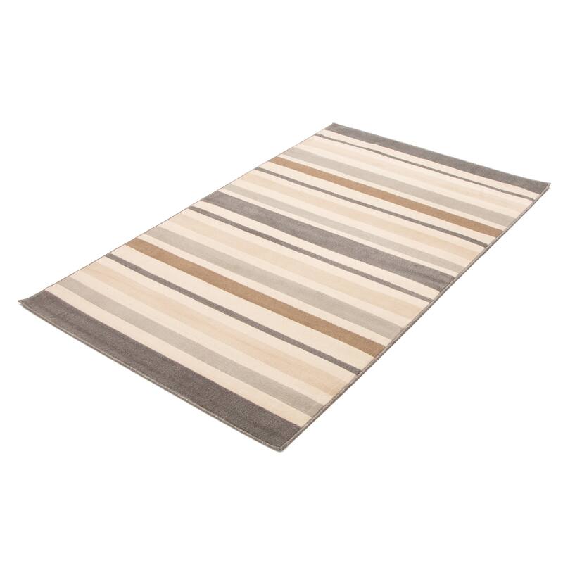ECARPETGALLERY Machine Woven Hilfiger Beige Area Rug