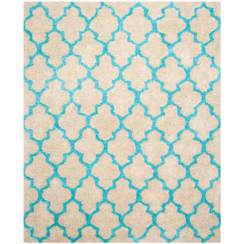SAFAVIEH Handmade Barcelona Shag Kiyo Polyester Rug