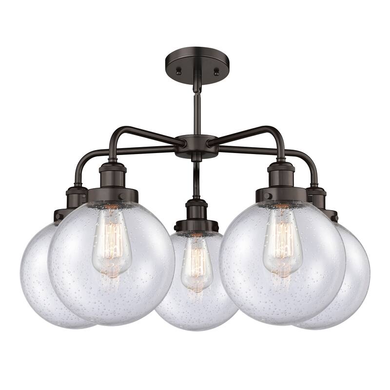 Innovations Lighting Beacon - 5 Light 26" Stem Hung Chandelier