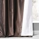 preview thumbnail 71 of 70, Exclusive Fabrics Single Ruched Faux Solid Taffeta Curtain (1 Panel)