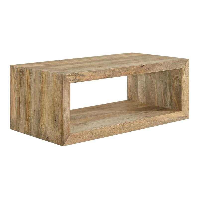 Headron Natural Rectangular Coffee Table