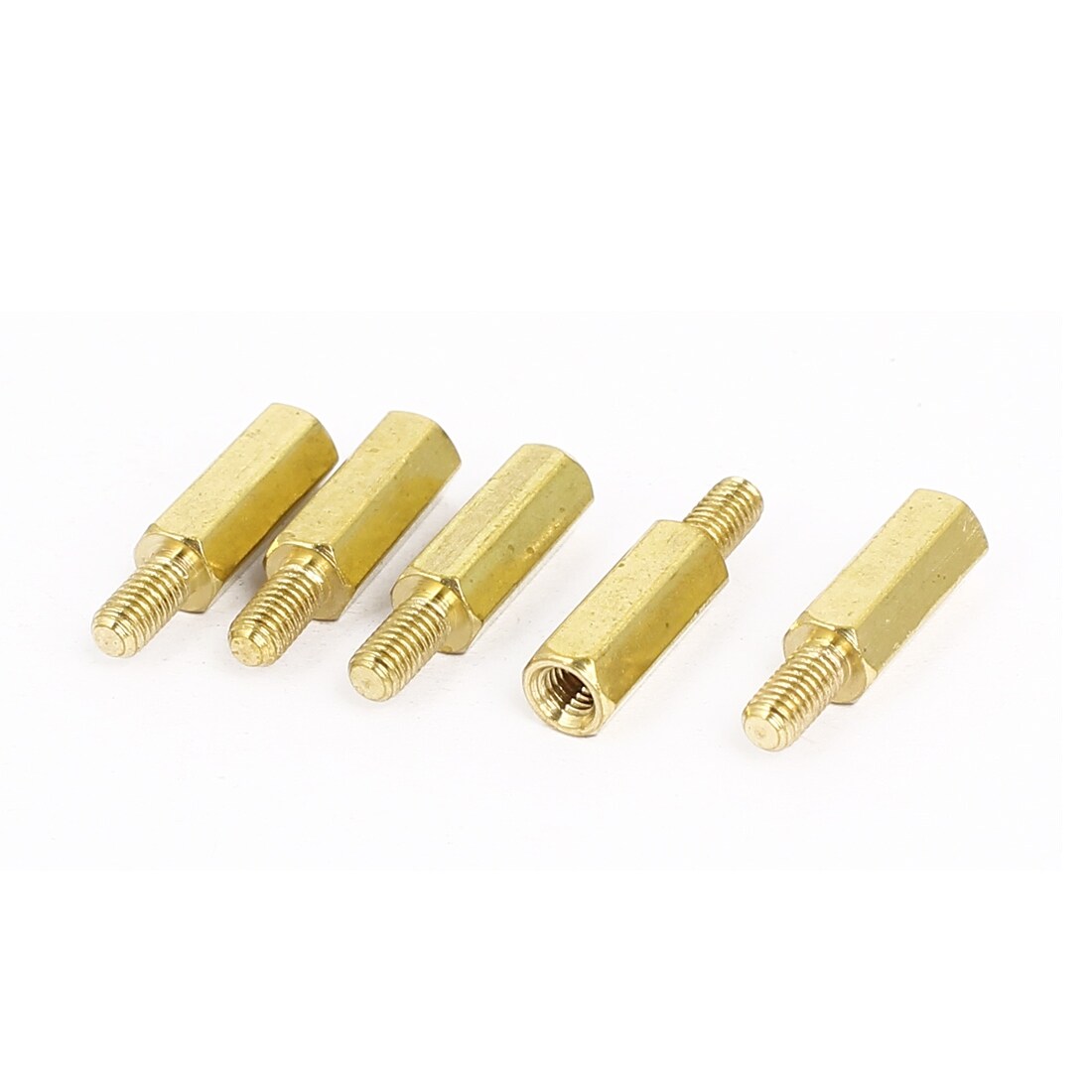 Pack of 1-2 Female Brass Standoff Spacer Hex 6mm    Male M3 x 12mm