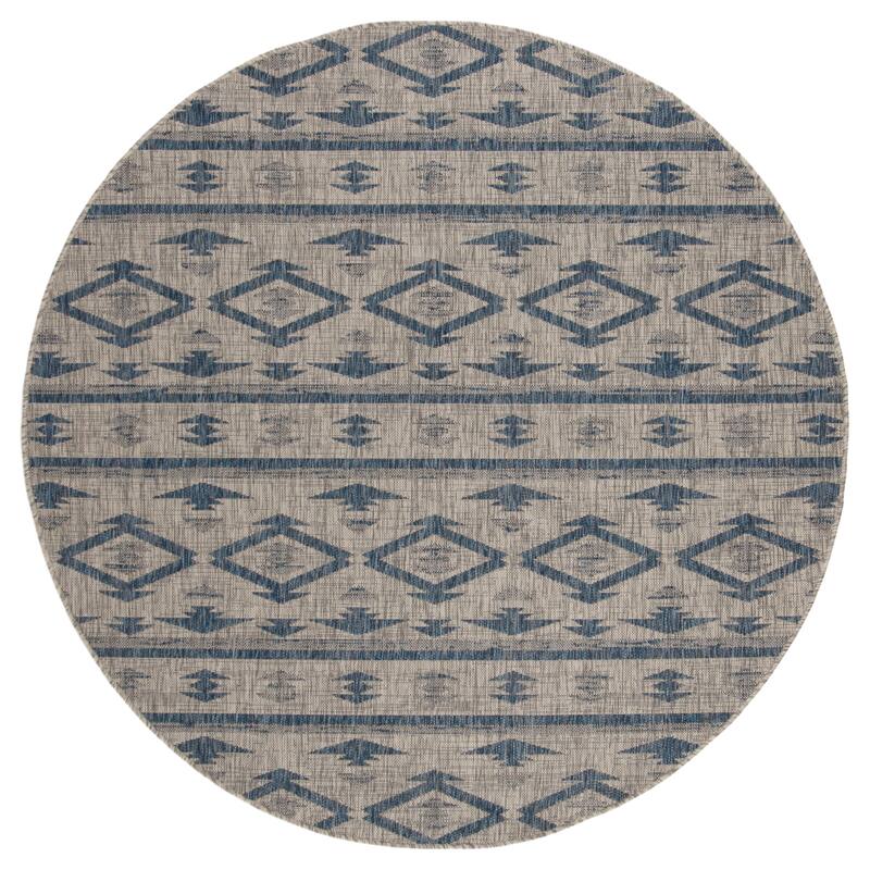 SAFAVIEH Courtyard Fraidel Indoor/ Outdoor Waterproof Patio Backyard Rug