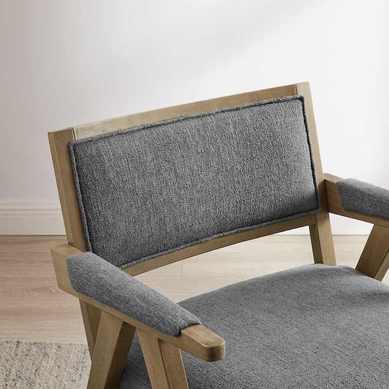 Timeless Tradition Meets Modern Comfortable Fabric Accent Chair