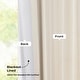 preview thumbnail 68 of 81, Exclusive Fabrics Textured Faux Dupioni Silk Thermal Blackout Curtains (1 Panel)