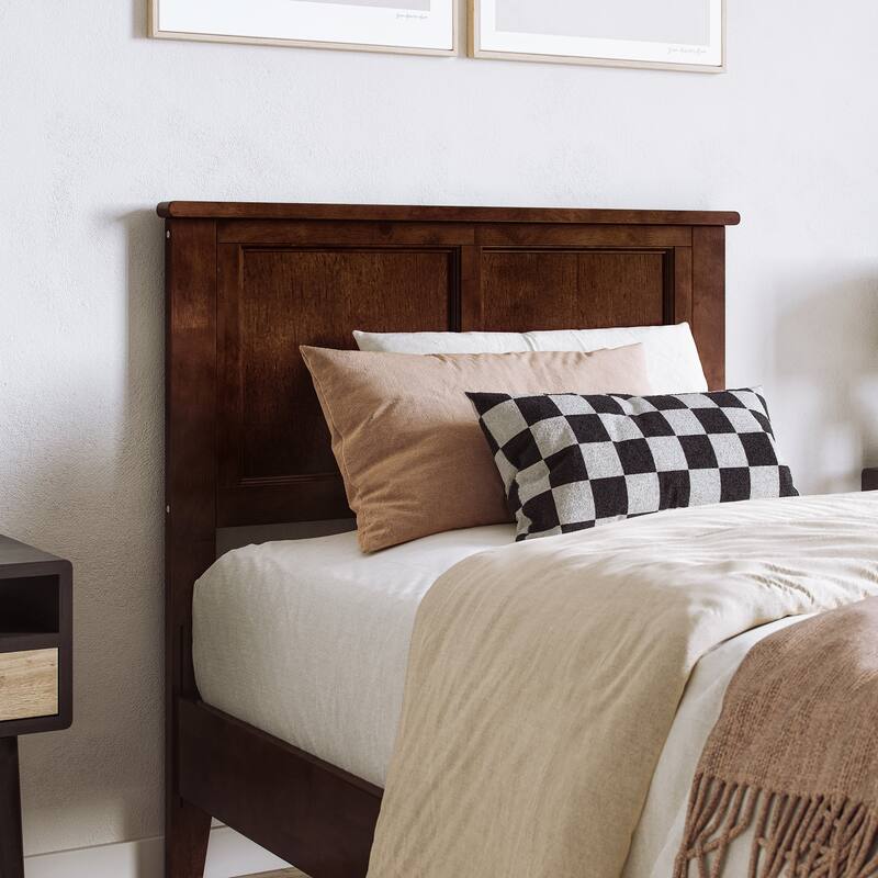 Charlotte Solid Wood Low Profile Platform Bed