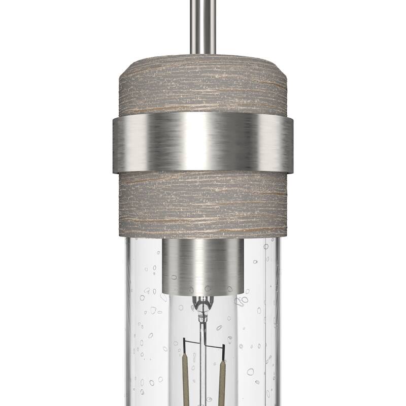 Hunter River Mill 1-Light Mini Pendant - Island, Dining Room, Bedroom - Modern Industrial, Rustic, Farmhouse, Transitional