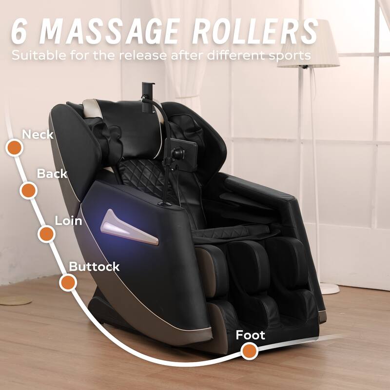 Massage Chair Recliner with Zero Gravity with Full Body Air Pressure