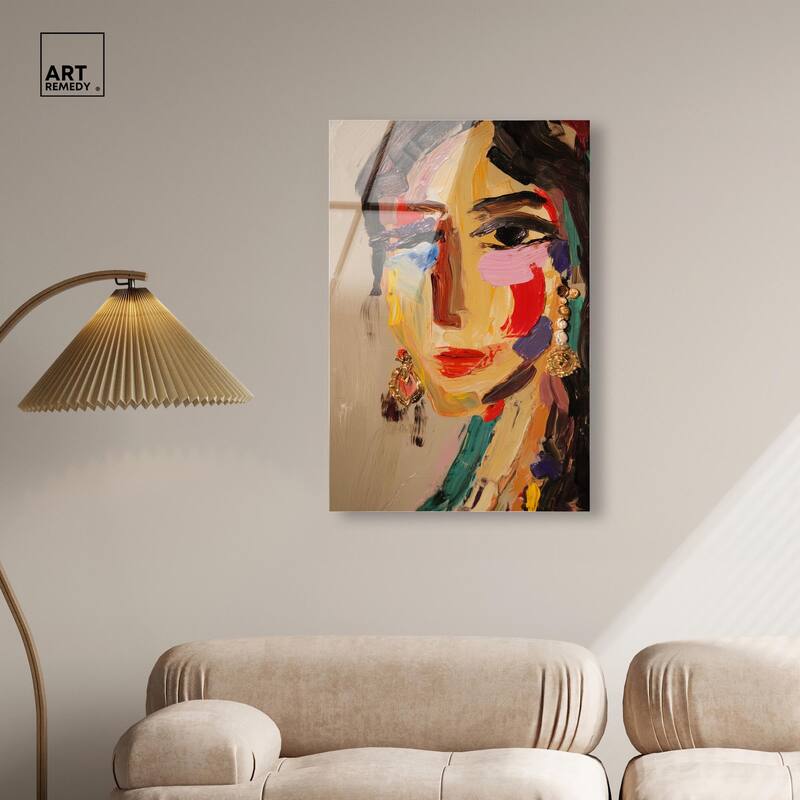 Colorful Expression II Acrylic by Art Remedy, Ready to Hang