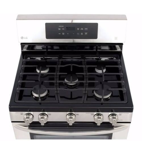 Shop Lg Lrg3081 27 Inch Wide 5 4 Cu Ft Free Standing Gas Range