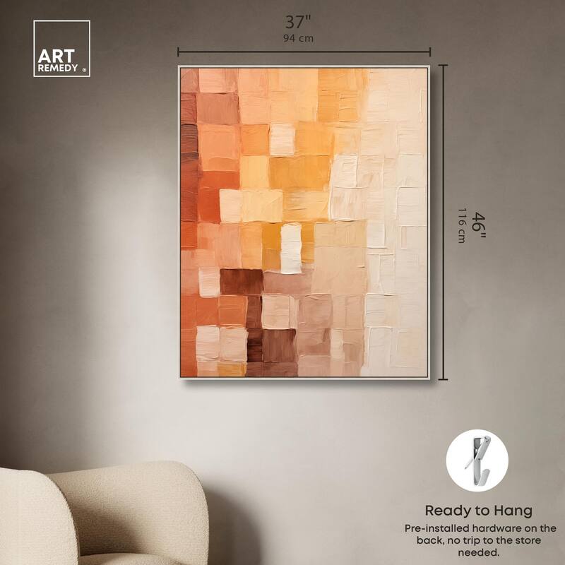 Umber Undertones Canvas by Art Remedy