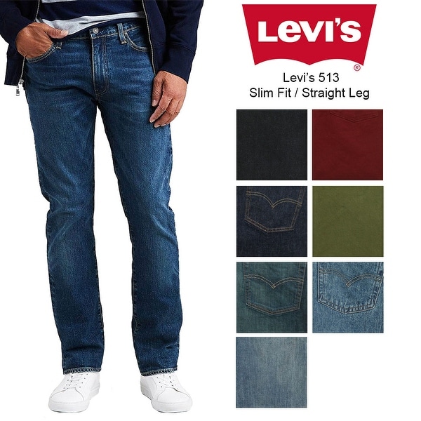 men's slim straight jeans on sale