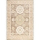 preview thumbnail 5 of 6, Fawn Medallion Wool and Cotton Area Rug
