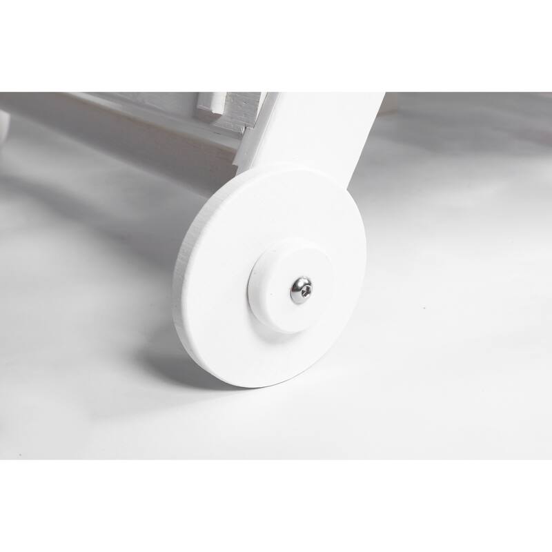 Lounge Chair with Side Table, 3-Piece Oversized Chaise Lounge Chair Setwith Wood Texture,All Weather Patio Lounge Chair