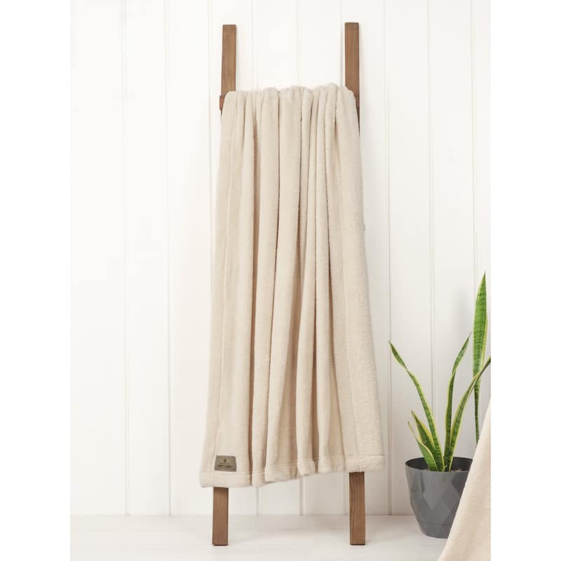 American Soft Linen Bedding Fleece Blanket