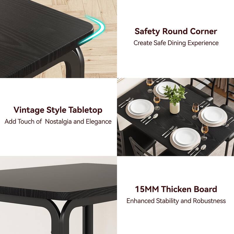 Dining Table Set for 4