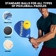 preview thumbnail 16 of 14, GSE™ 12-Pack Outdoor Pickleball Balls Set. Standard 40 Holes Pickleball Ball Meet USAPA Standard