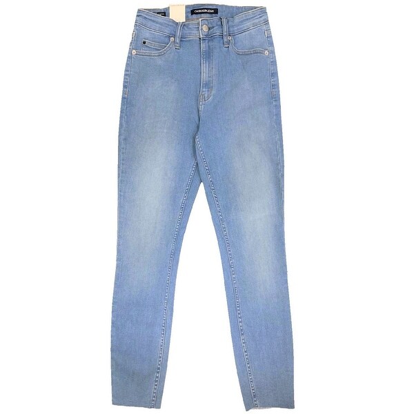 calvin klein light blue jeans