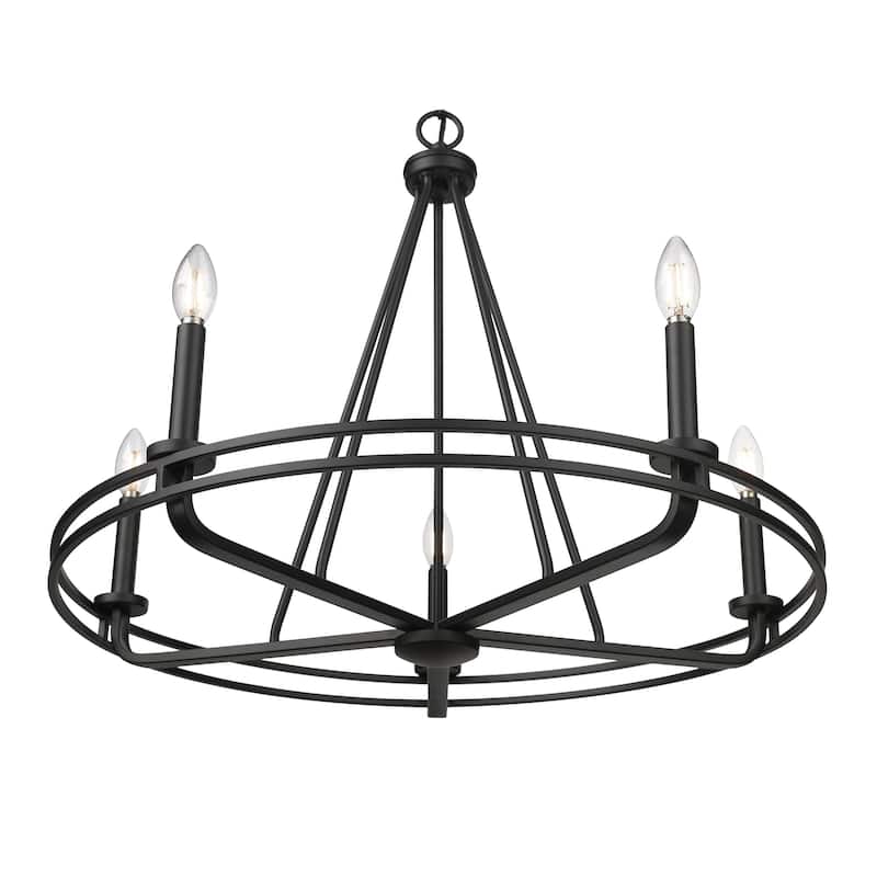 Millennium Lighting 21605 Jody 5 Light 27" Wide Pillar Candle Style