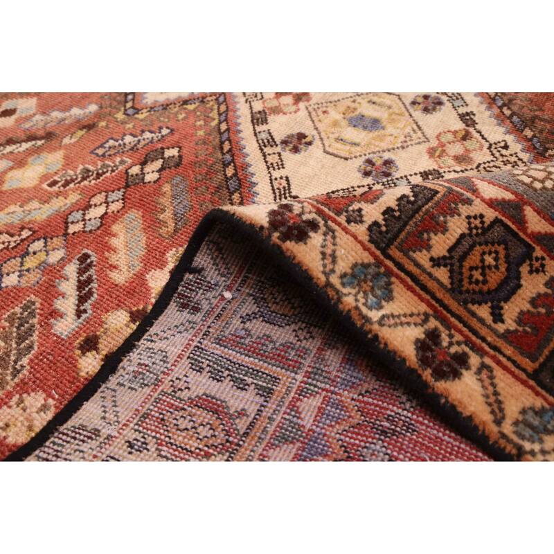 ECARPETGALLERY Hand-knotted Antalya Vintage Copper Wool Rug - 4'11 x 6'8