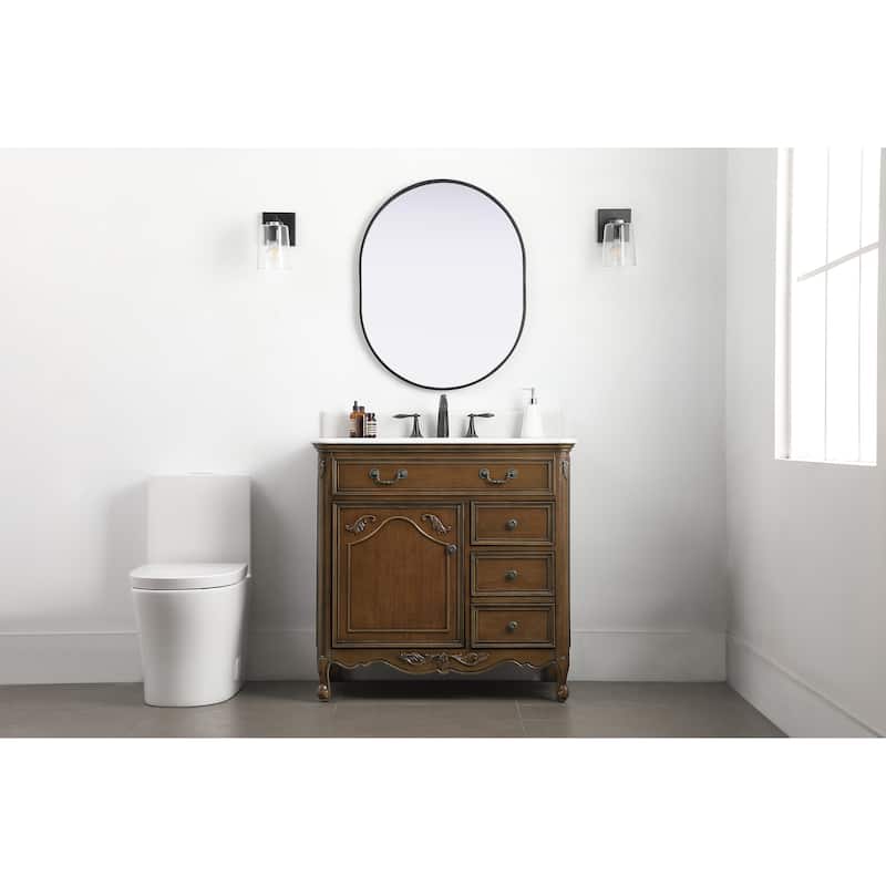 36" Bathroom Vanity Sink