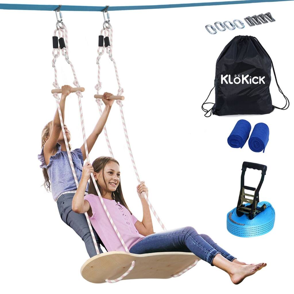 Tree Swing Stand Up Surfing Swing with Skateboard Seat