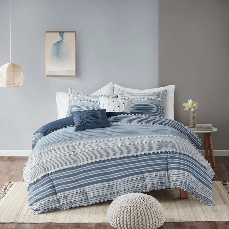 Intelligent Design Charlie Cotton Duvet Cover Set
