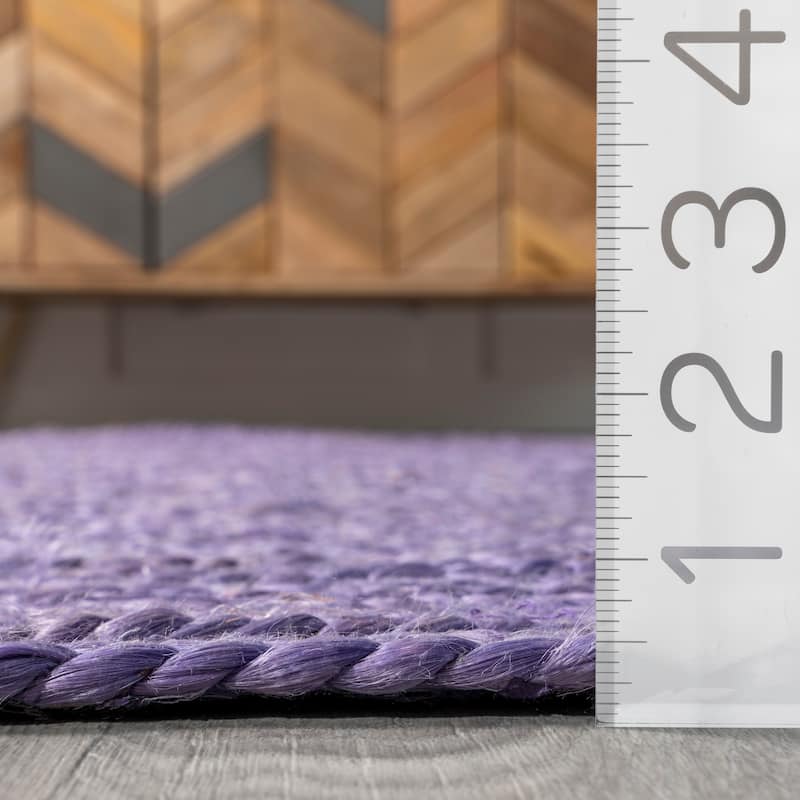 Nuloom Adelaida Farmhouse Jute Area Rug
