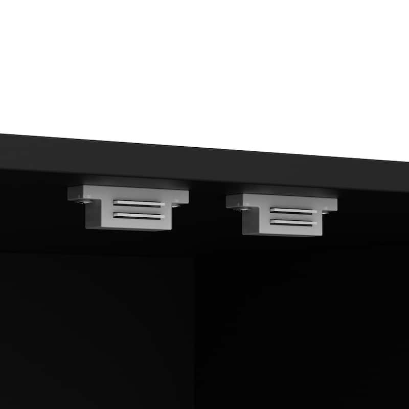 Elegant Dual-Cat Washroom Furniture Magnetic Door and Ventilation Hole