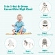 preview thumbnail 19 of 41, Costway 5-in-1 Baby High Chair Infant Wooden Convertible Chair - 24.5'' x 24.5'' x 39.5''