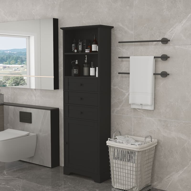 Bathroom High Storage Cabinet