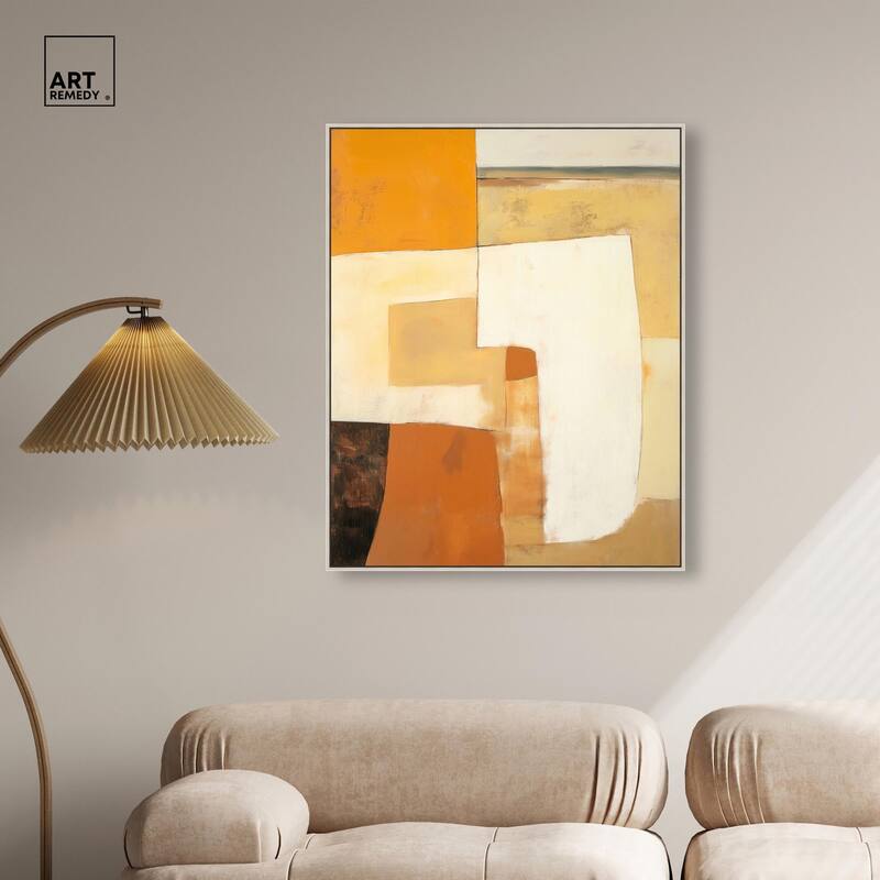Clay and Canvas II Canvas by Art Remedy