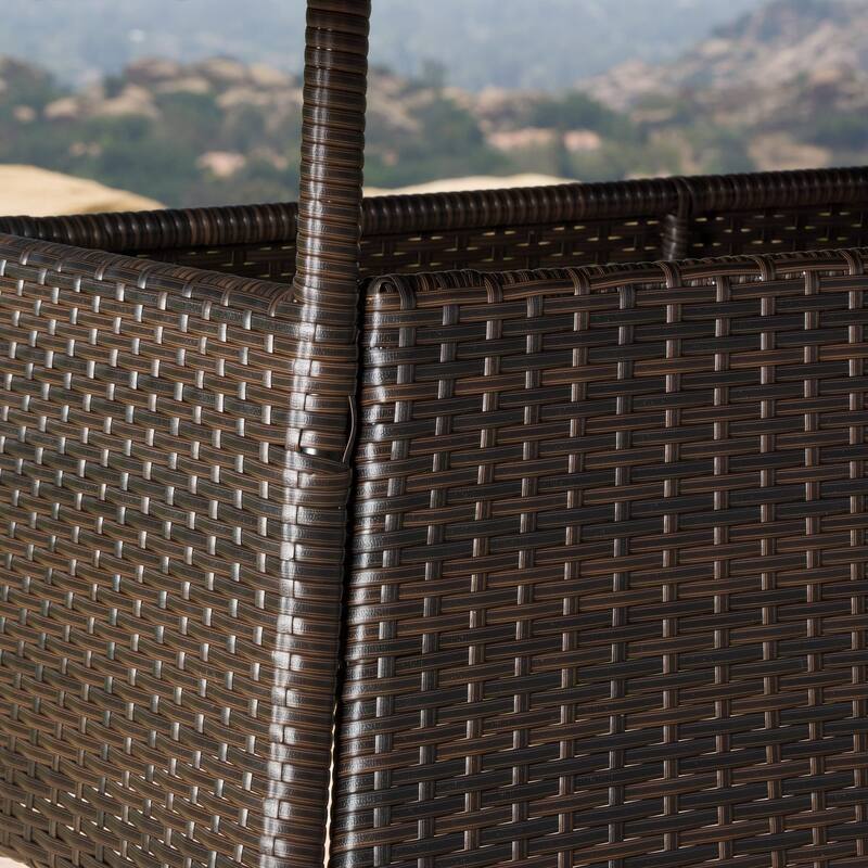 Corsica Outdoor Wicker Rectangle Dining Table (ONLY) by Christopher Knight Home - 69.00"L x 38.00"W x 28.50"H