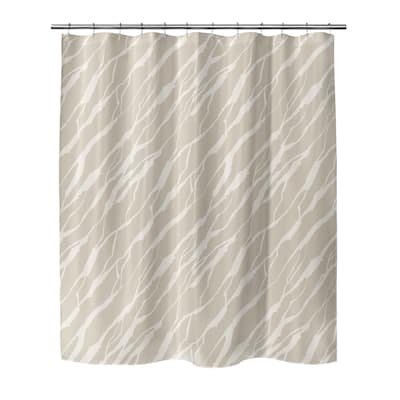 BRANCHES BEIGE Shower Curtain By Kavka Designs